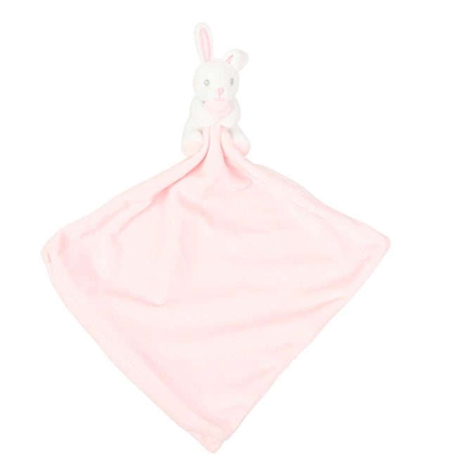 Hase mit Babydecke Rosa
