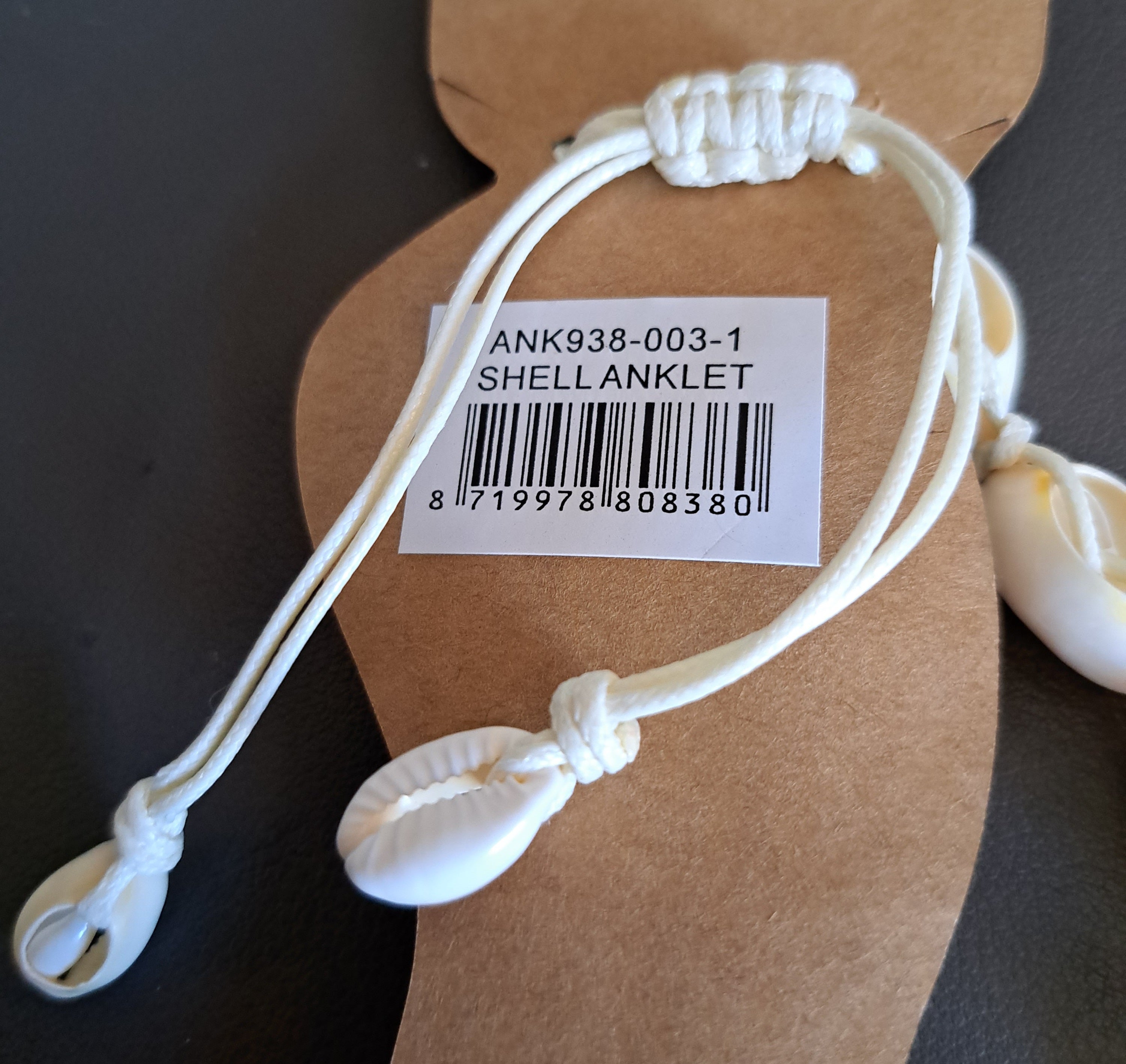 Fußkettchen Modell Muschel