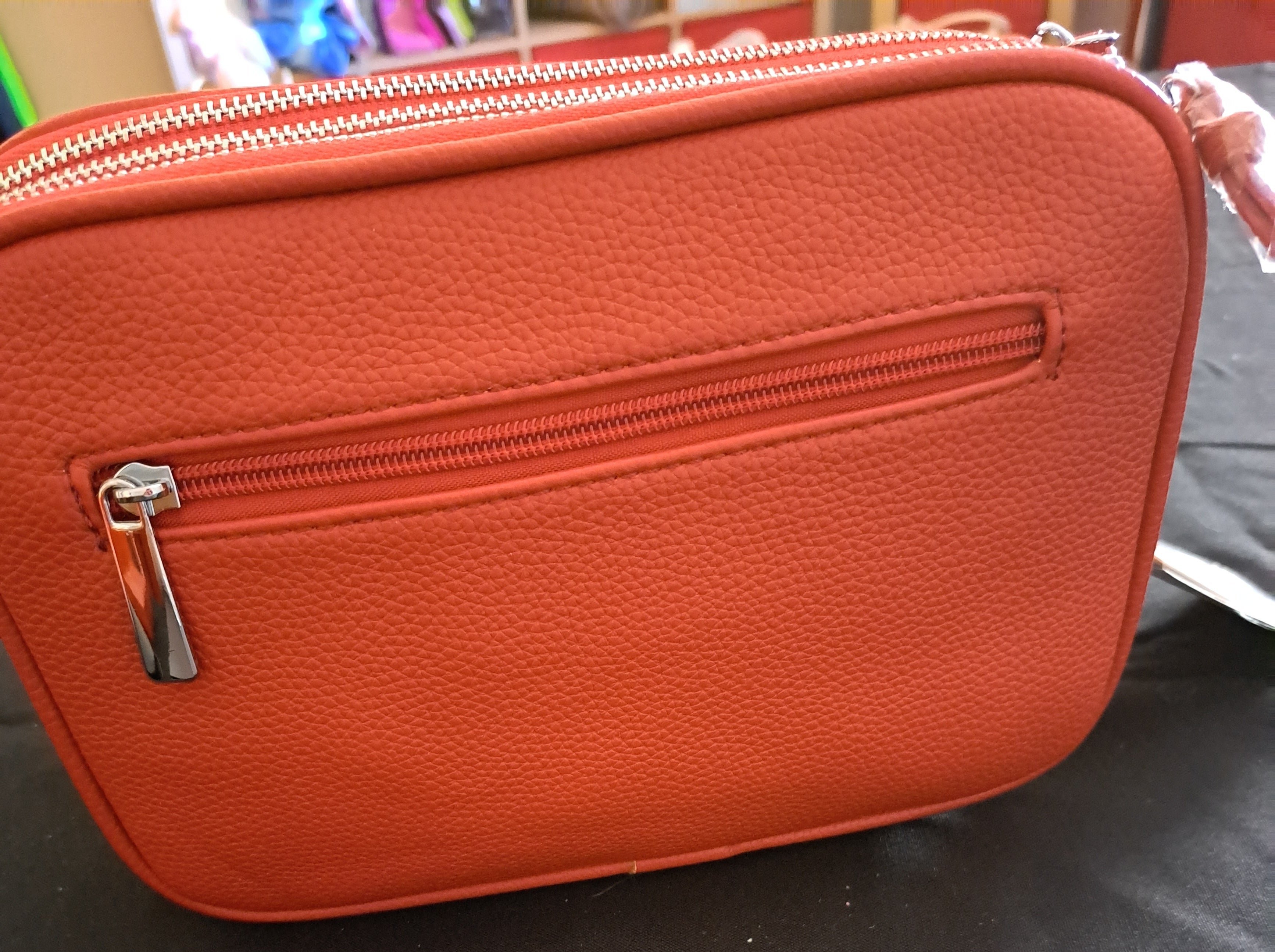 PAOLO BAGS HANDTASCHE Modell 14 Rot