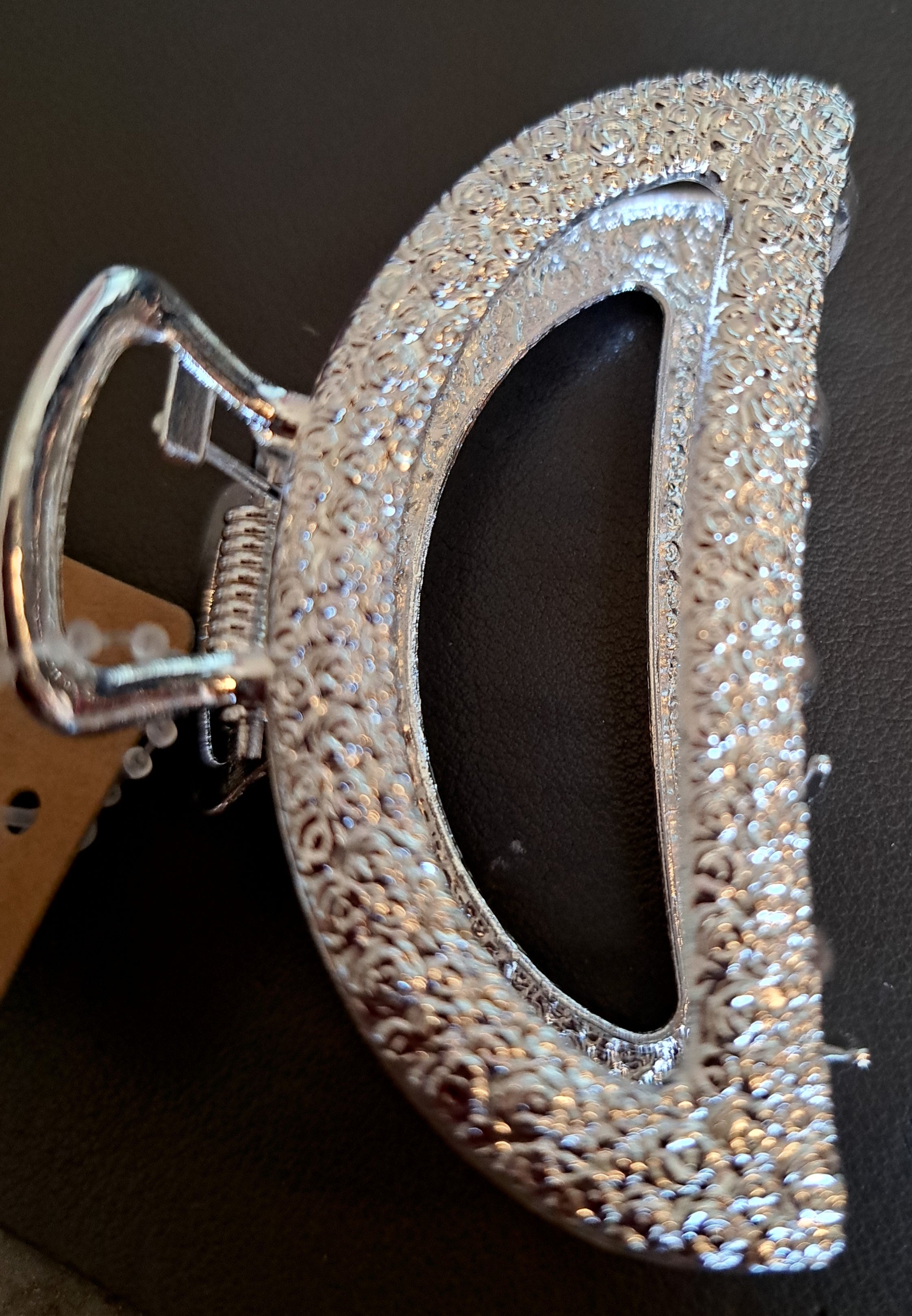 Haarklammer Silber