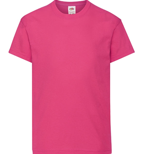 T Shirt Kids Fuchsia
