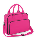 Retro Schulterbag Fuchsia/Black