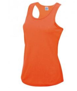 Women-Top Neon Orange