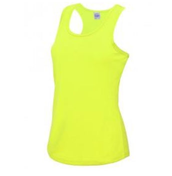 Womens  Top Neon gelb