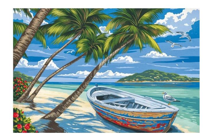 Diamond Painting 40x30 cm Motiv Sea