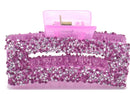 Haarklammer Violett Glitzereffekt