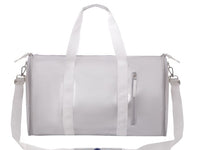 Travel Bag grau Metallic