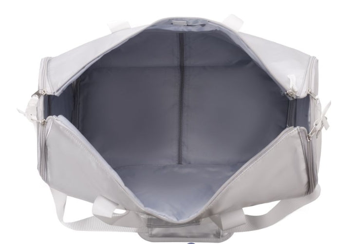 Travel Bag grau Metallic