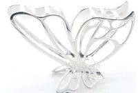 Haarklammer Modell Butterfly silber