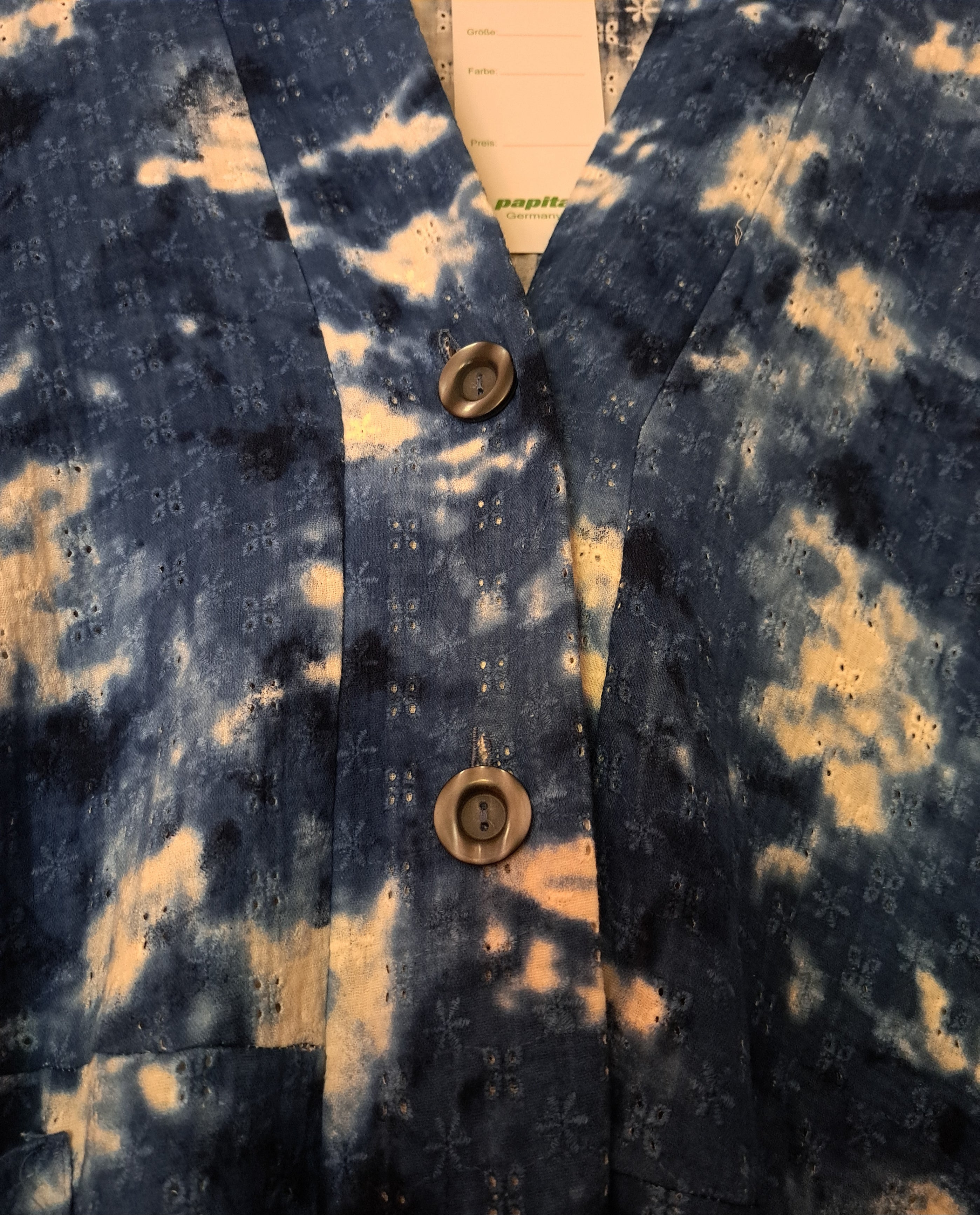 Sommerkleid blau Modell 04