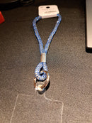 Handykette blau-lila Strass