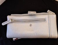 Geldbörse gross Silber