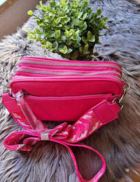 PAOLO BAGS Handtasche  Modell 14 Pink