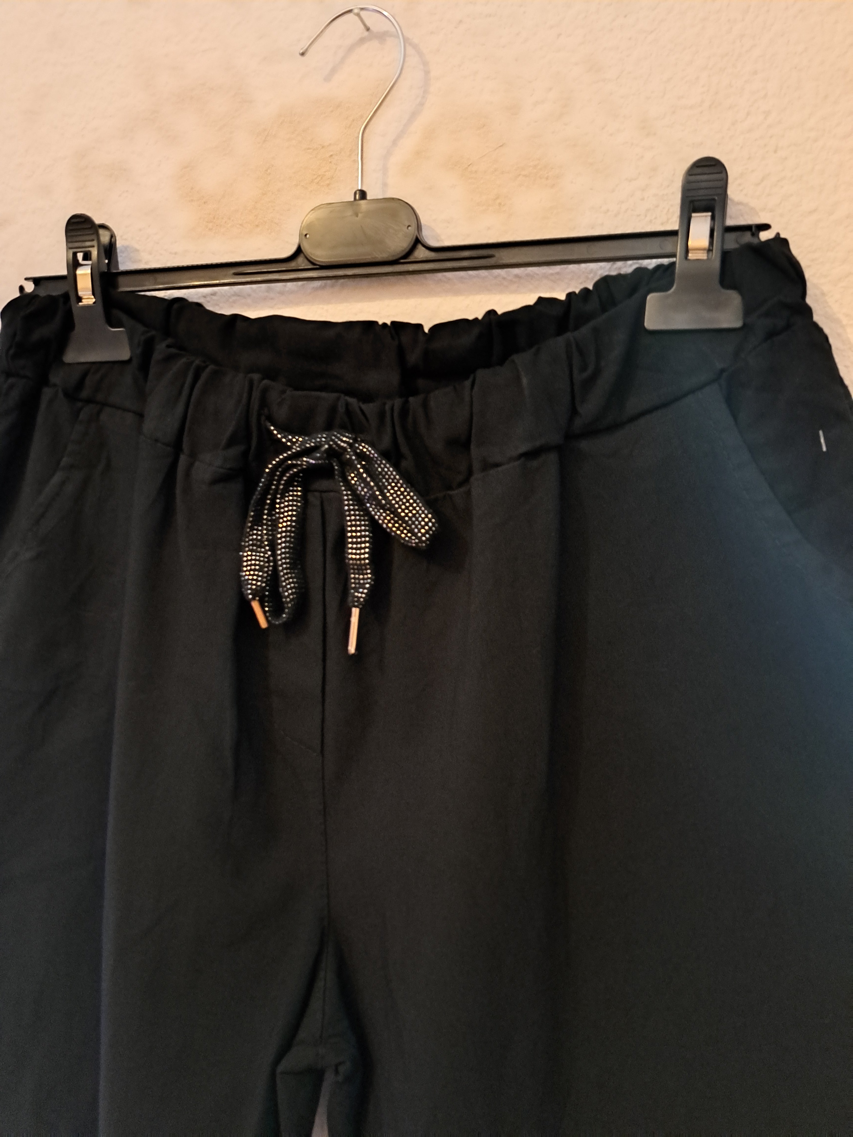 7/8 Sommerhose schwarz