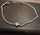 Crystals Heart Armband Modell 09
