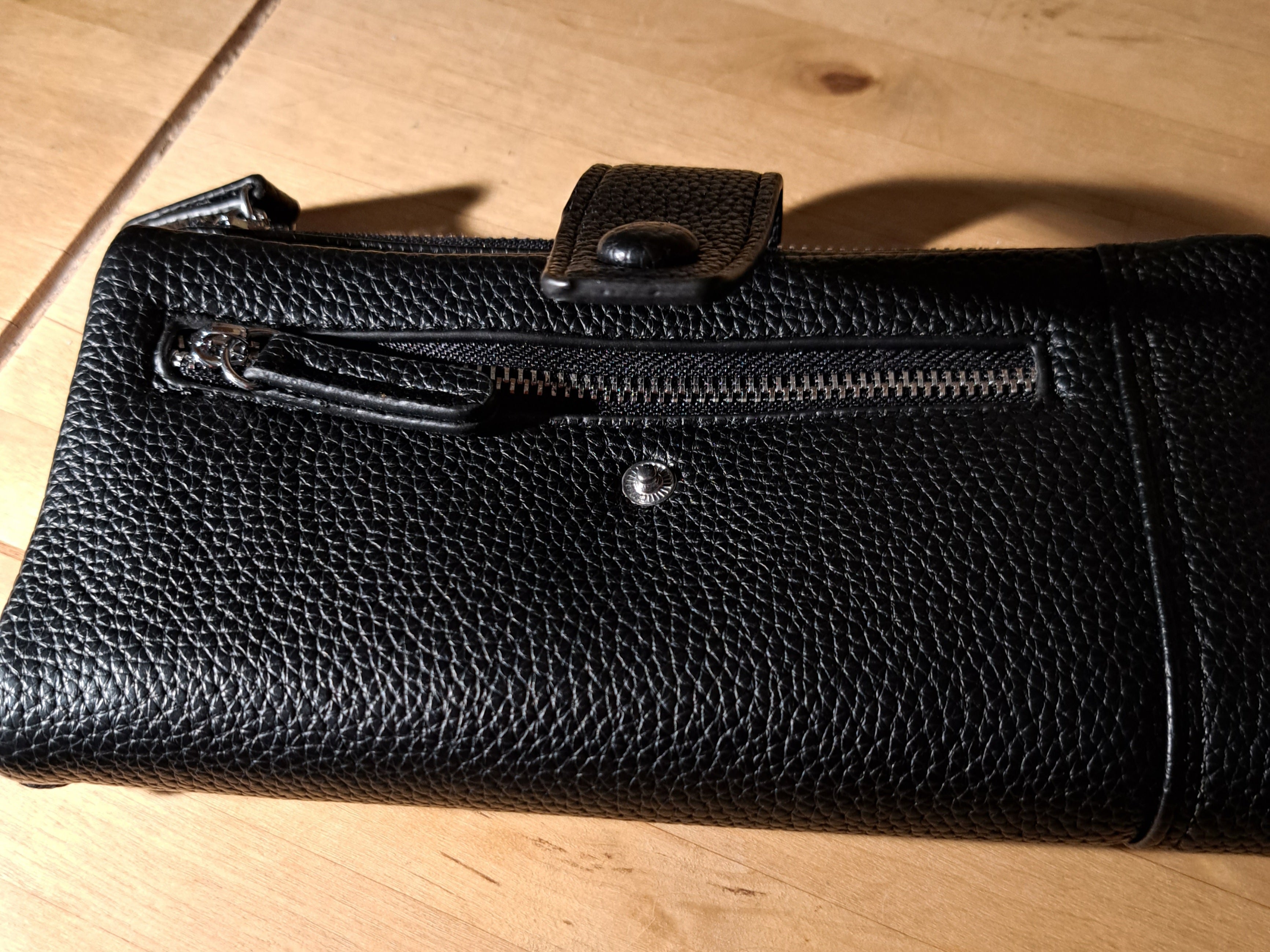 Geldbörse gross schwarz
