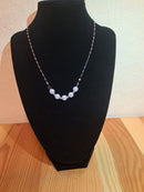 Perlenkette Edelstahlschmuck