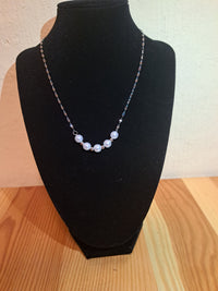 Perlenkette Edelstahlschmuck