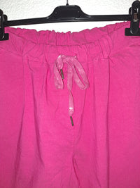 7/8  Sommerhose Fuchsia