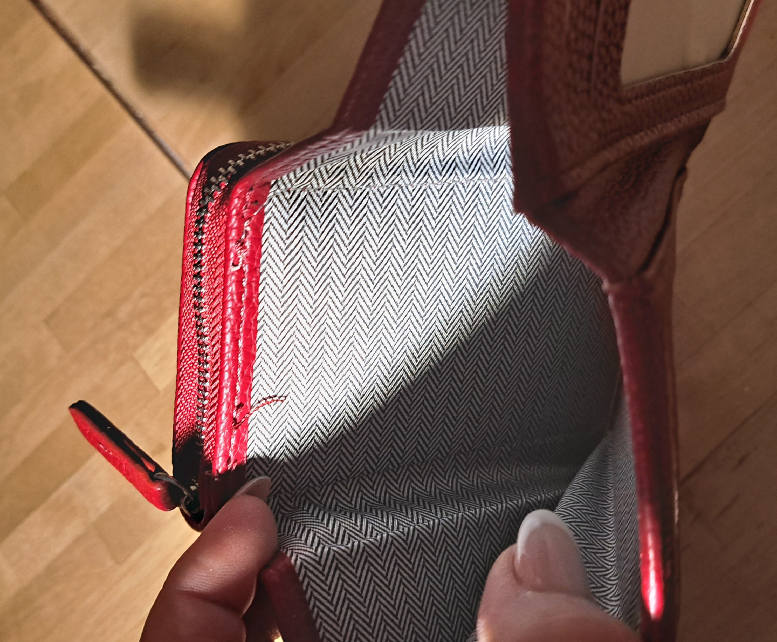 Geldbörse rot Modell23