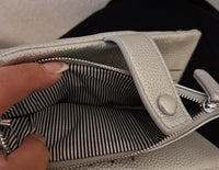 Geldbörse gross Silber