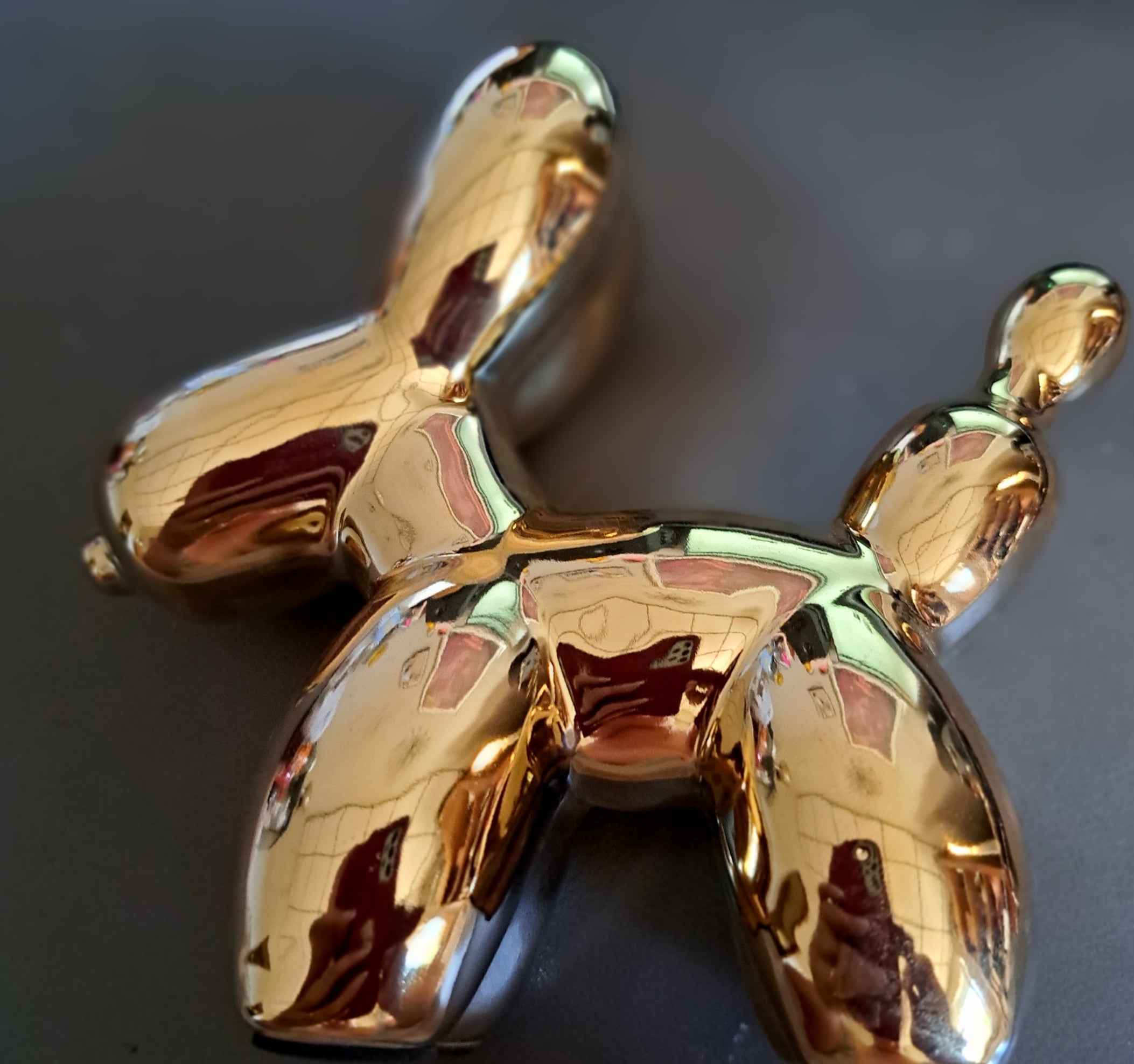 Keramik-Metallic Hunde