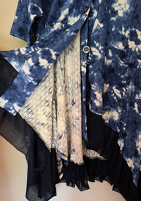 Sommerkleid blau Modell 04