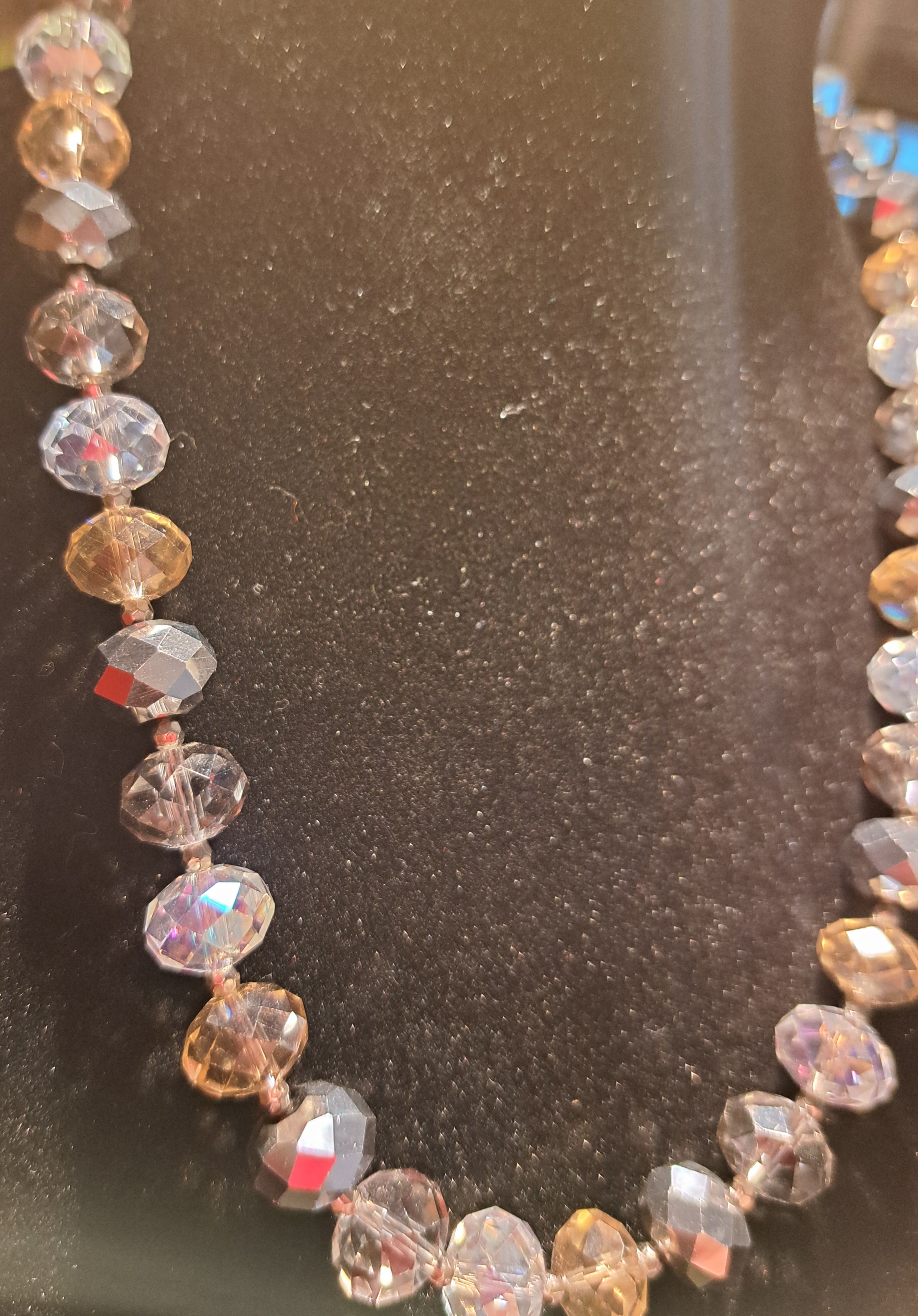 Perlen-Glitzerkette Modell 11