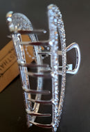 Haarklammer Silber