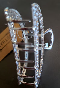 Haarklammer Silber