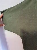 Glitzer Tunika Olive