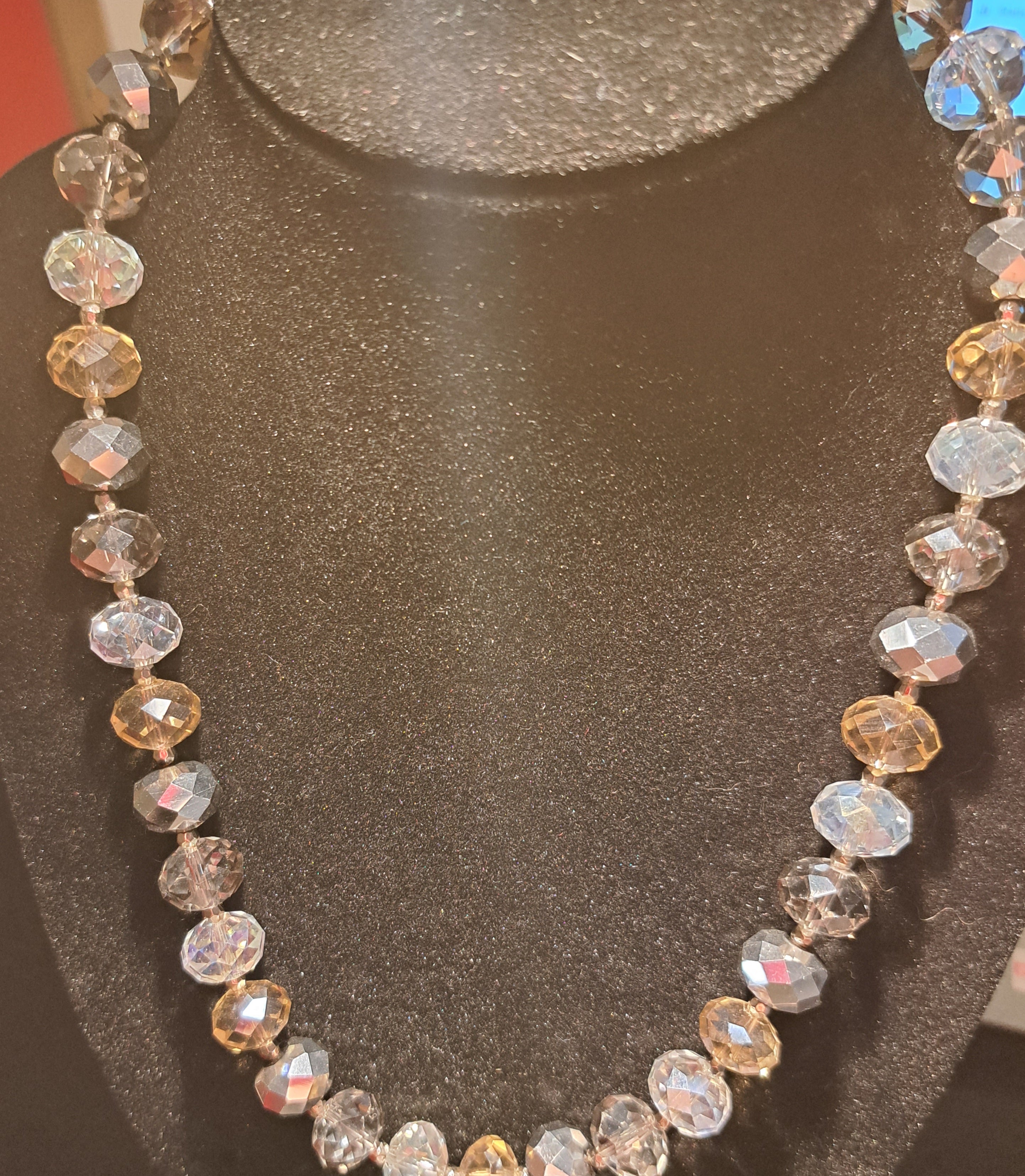 Perlen-Glitzerkette Modell 11