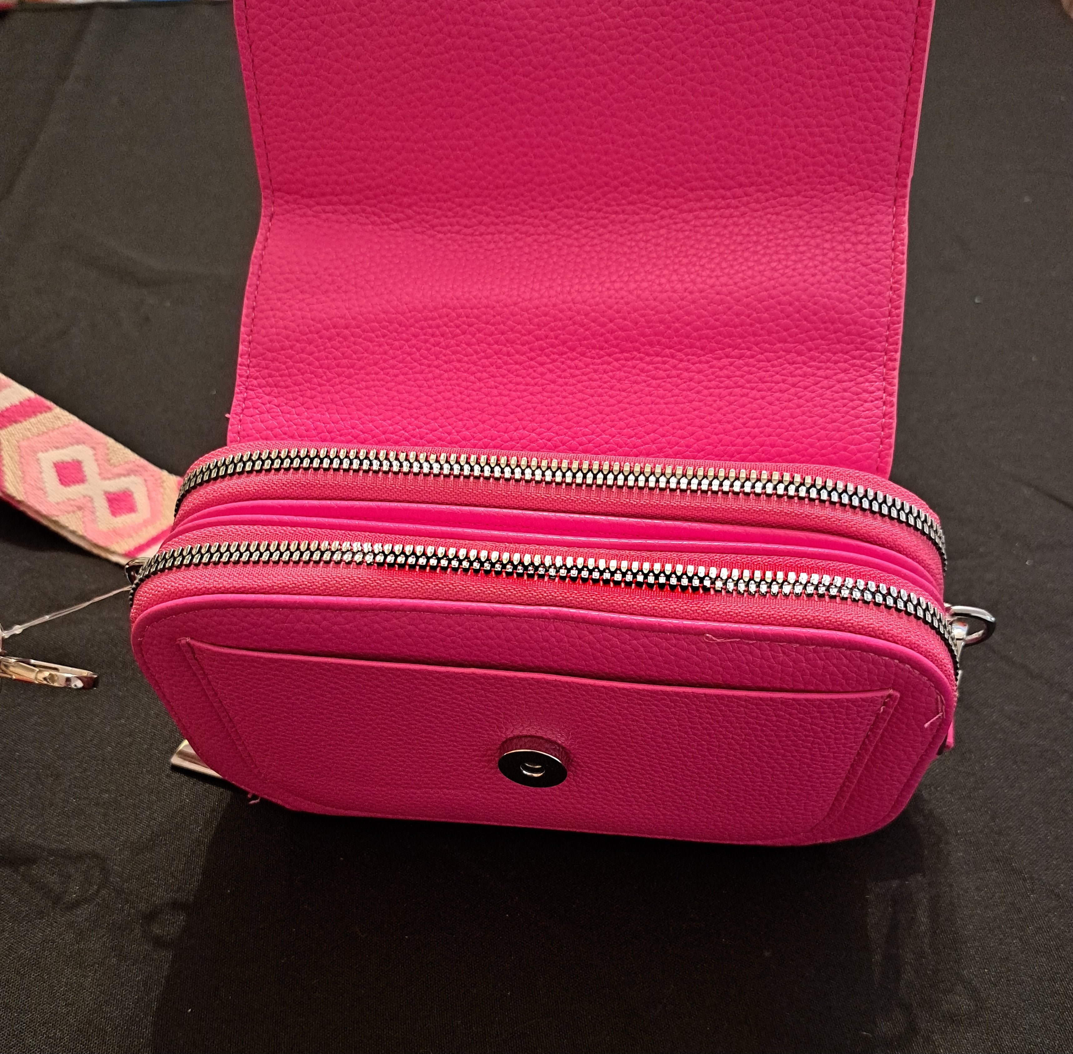 Handy-Handtasche  mit Geldbörse Pink
