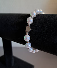 Perlenarmband Modell Herz