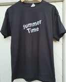 Glitzer T Shirt Strass Schwarz