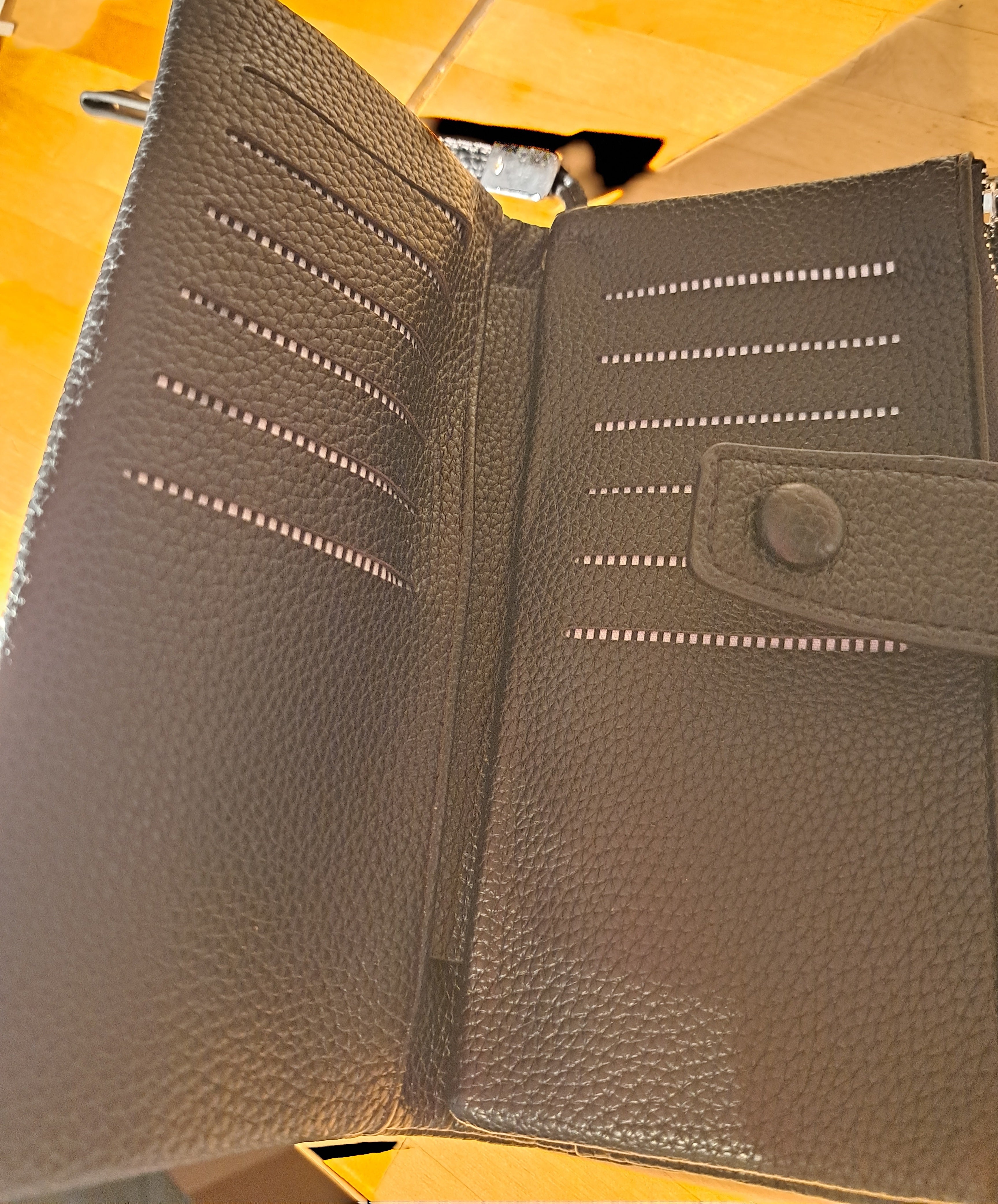 Geldbörse gross schwarz