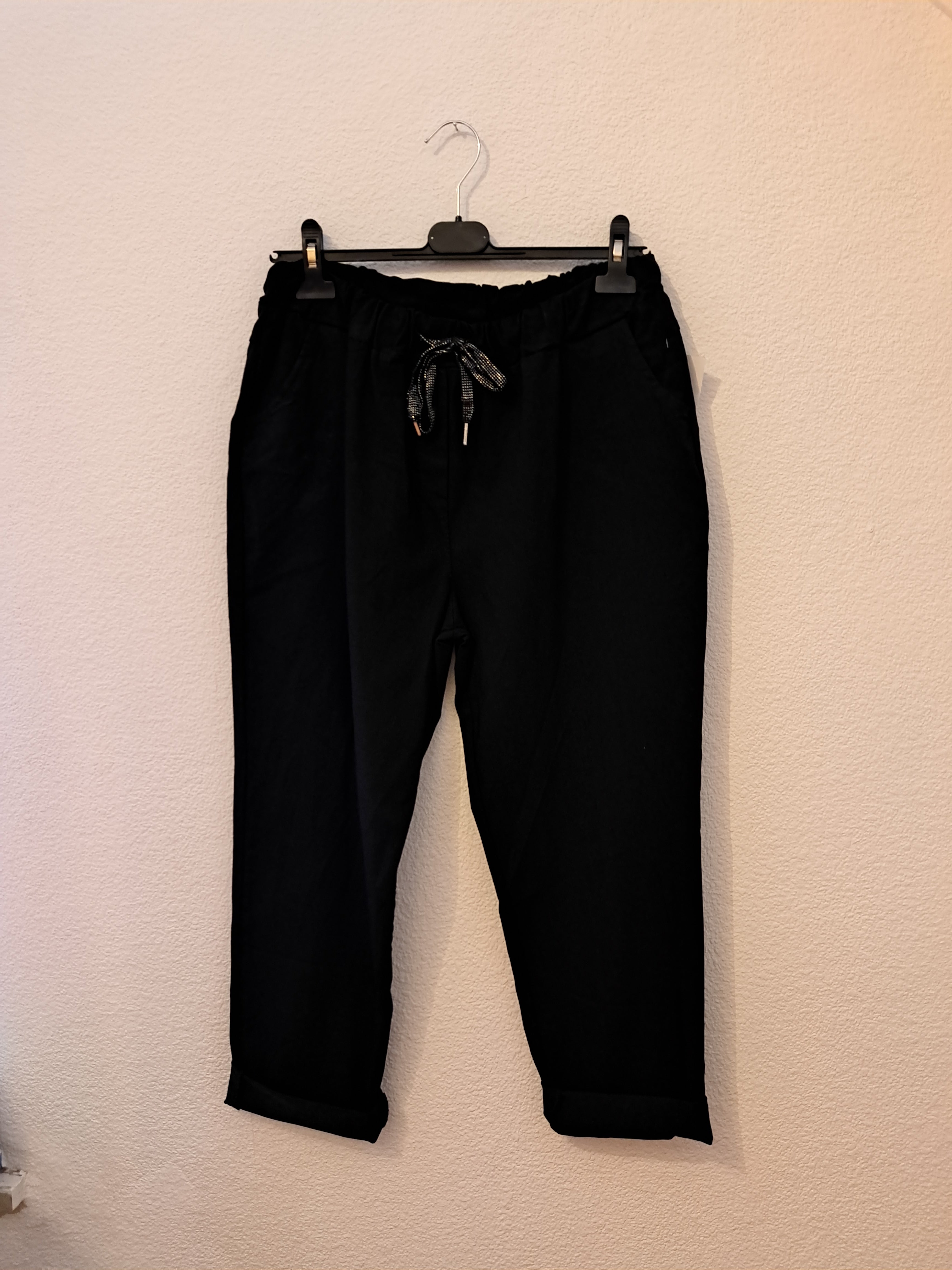 7/8 Sommerhose schwarz