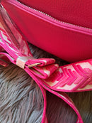 PAOLO BAGS Handtasche  Modell 14 Pink