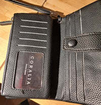 Geldbörse gross schwarz