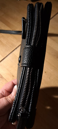 Geldbörse gross schwarz