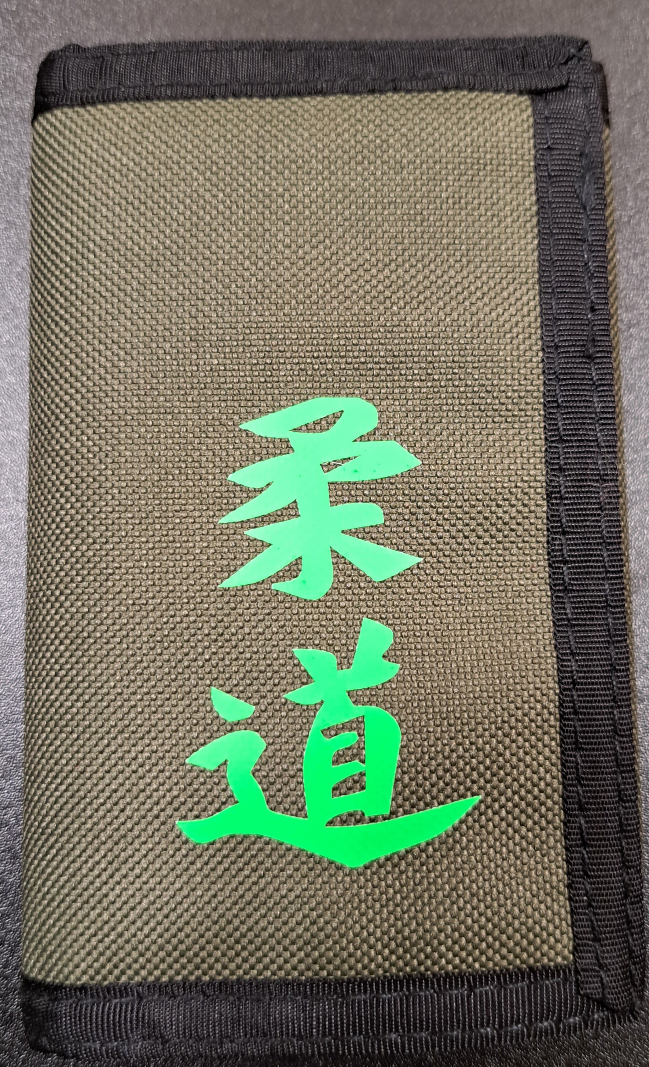 Judo Geldbörse grün