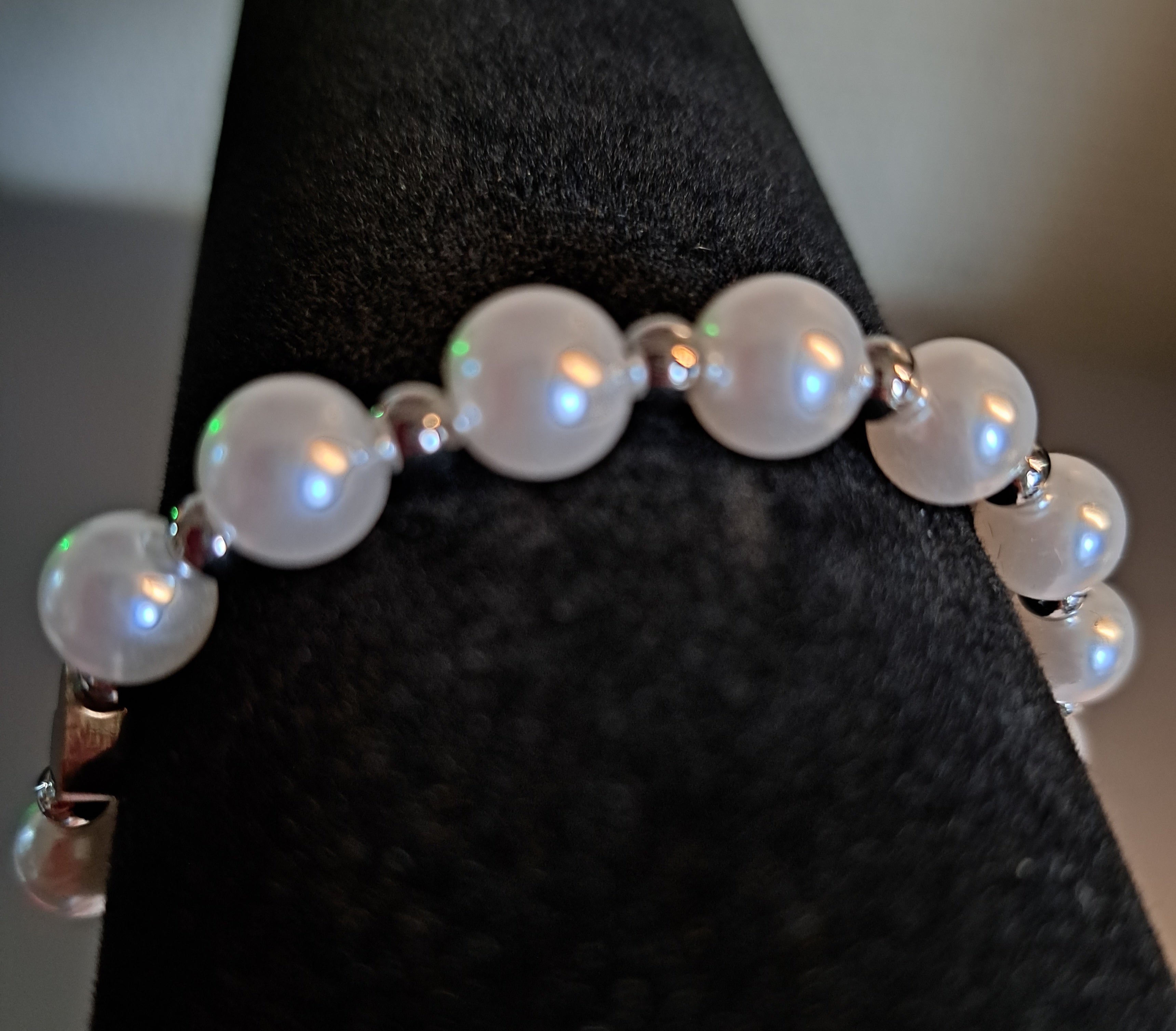Perlenarmband Modell Herz