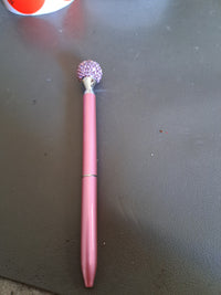 Glitzer-Kugelschreiber Pink