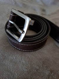 Herren-Leder Gürtel braun