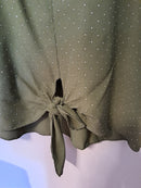Glitzer Tunika Olive