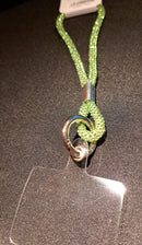 Handykette grün Strass
