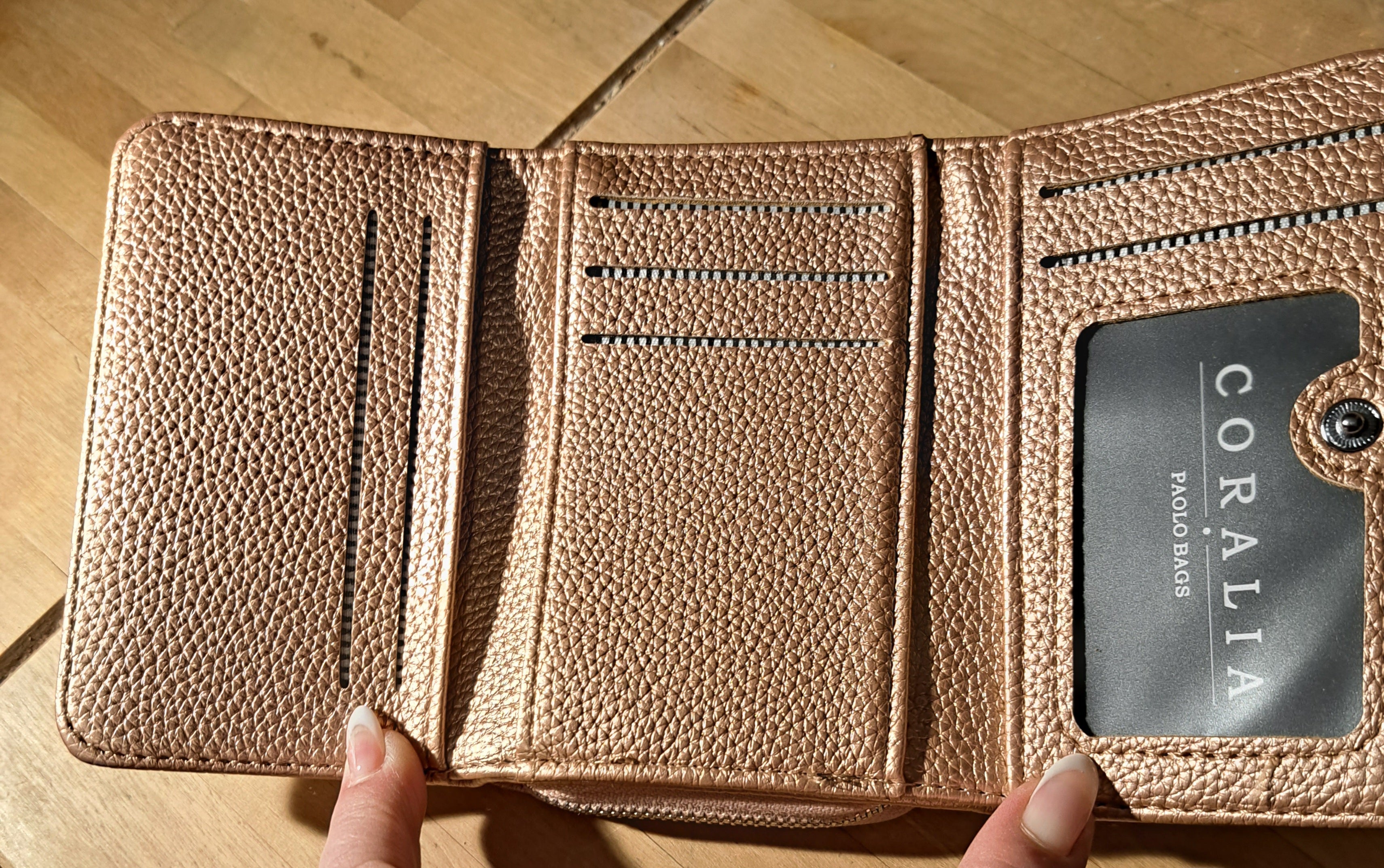 Geldbörse Rosegold Modell23